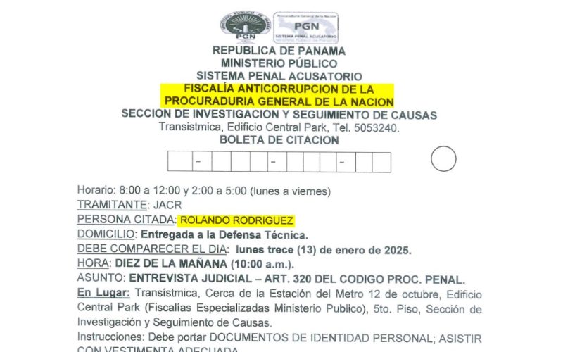 Journalist Rolando Rodríguez called to account in corruption probe Journalist Rolando Rodríguez called to account in corruption probe